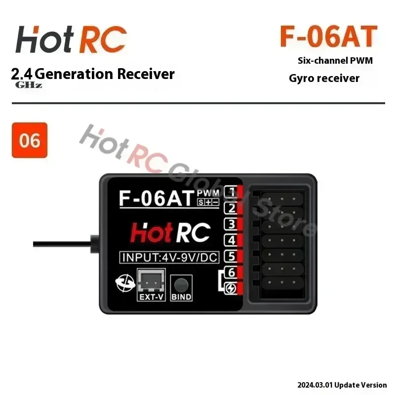 HOTRC 2.4Ghz 4/6/8 Channel F-0 - Rc Hobby Shops 评论和价格