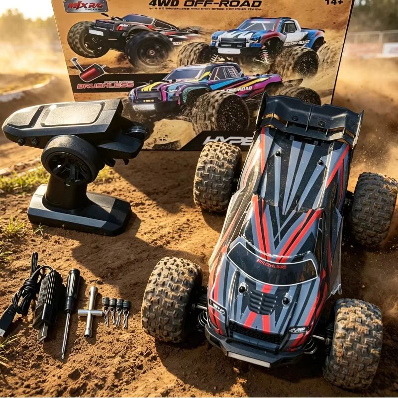 MJX Hyper Go 16210 1/16 Dark G - Rc Hobby Grade Monster Truck 评论和价格