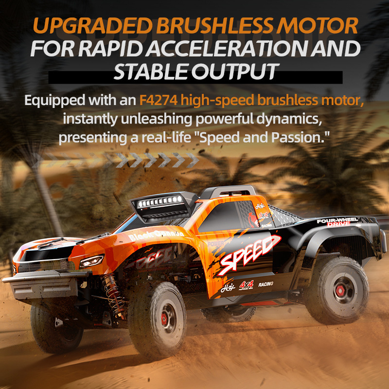 JJRC RC Car 1:8 Scale Brushles - Rc Hobby Grade Monster Truck 评论和价格