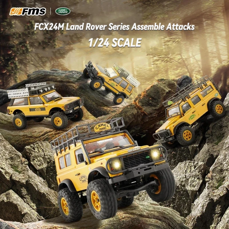 FMS 1/24 Land Rover Defender R - Rc Hobby Land 评论和价格