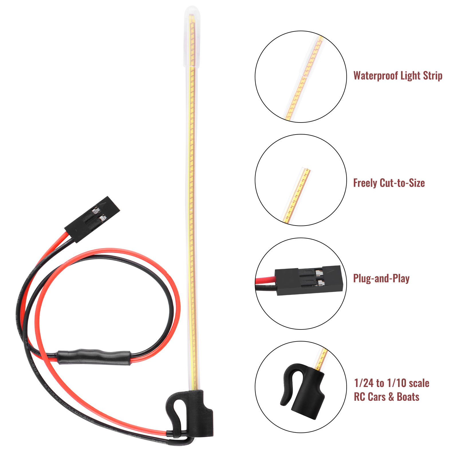 ModRax 2PCS LED RC Antenna Lig - Rc Hobby Toucan 评论和价格