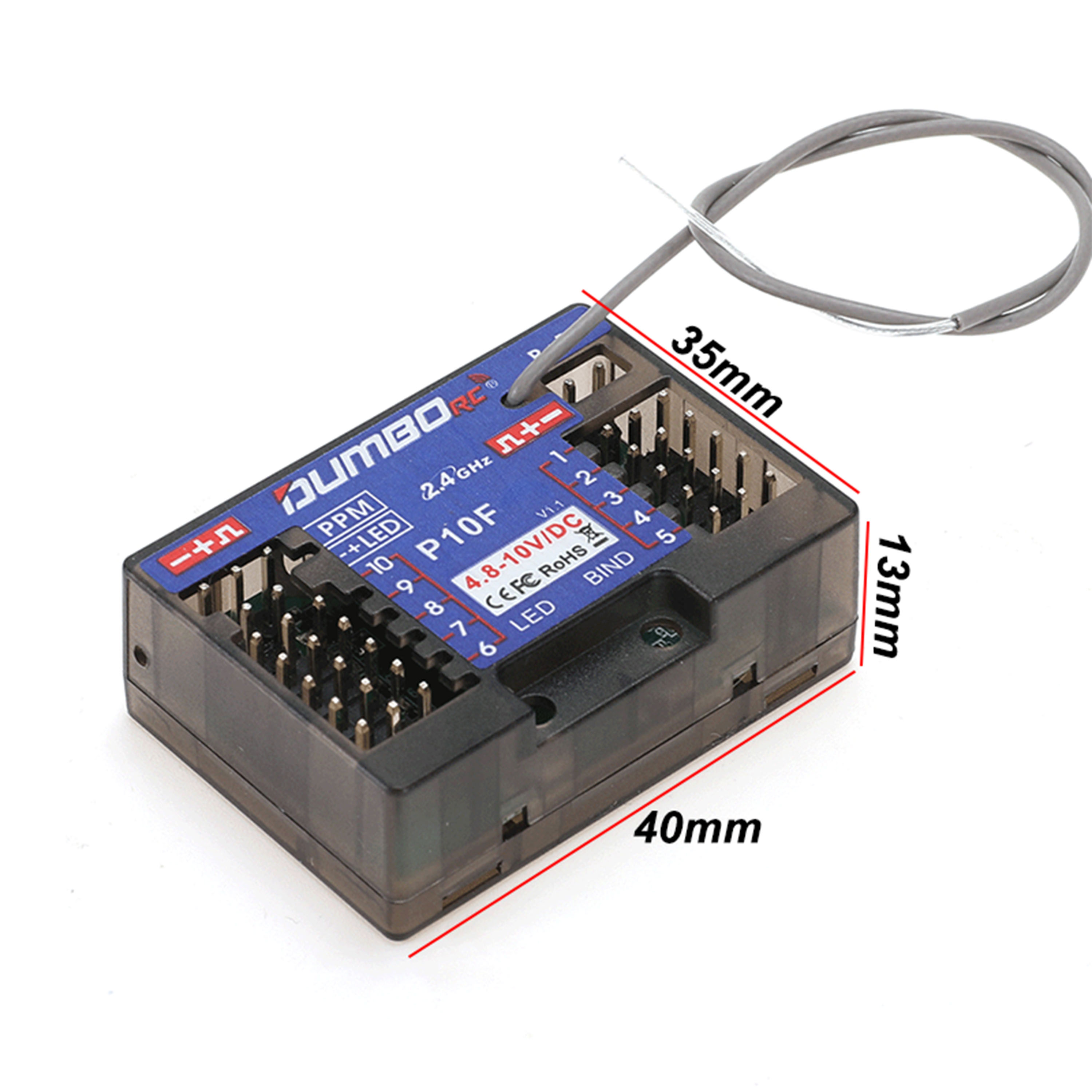 DUMBORC P10F P10FG 10CH 2.4GHz - Rc Hobby Shops 评论和价格
